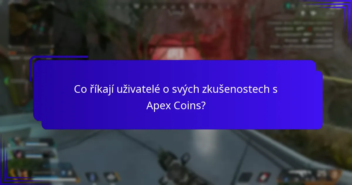 Co říkají uživatelé o svých zkušenostech s Apex Coins?