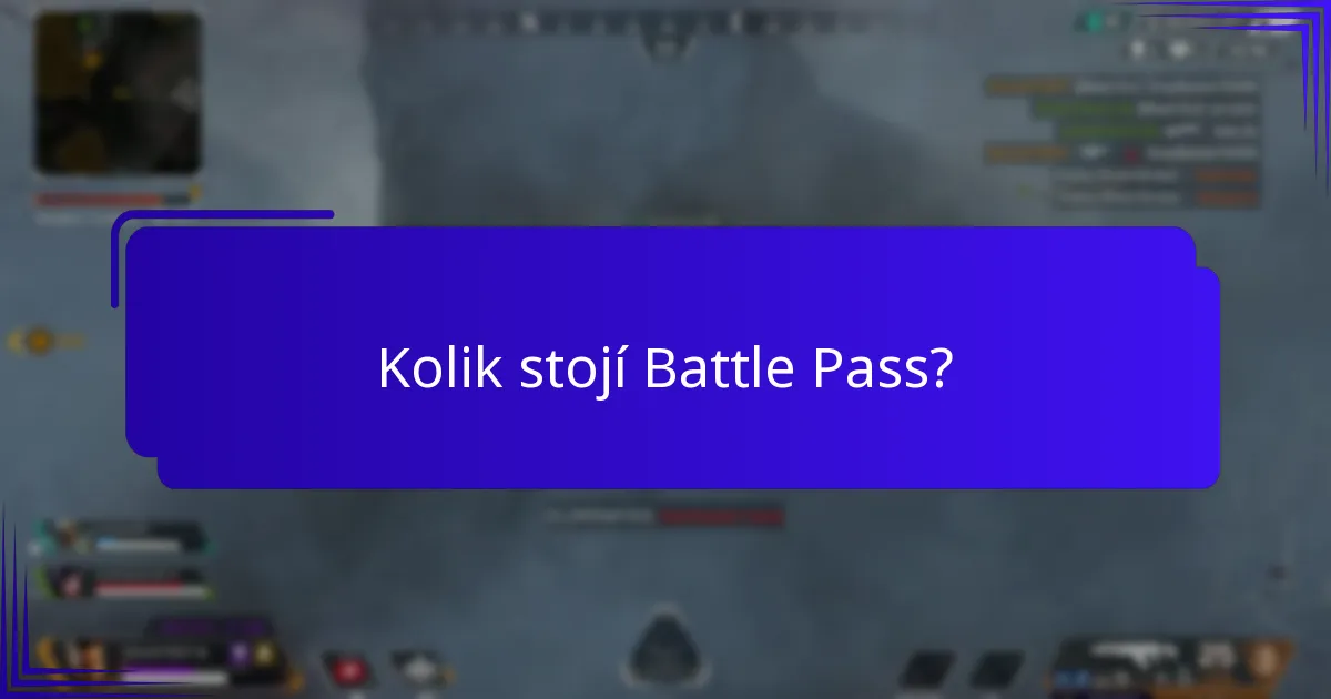 Kolik stojí Battle Pass?
